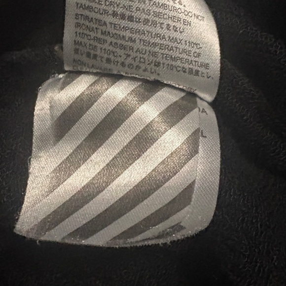 Off-White Black and White Hoodie - Picture 9 of 11